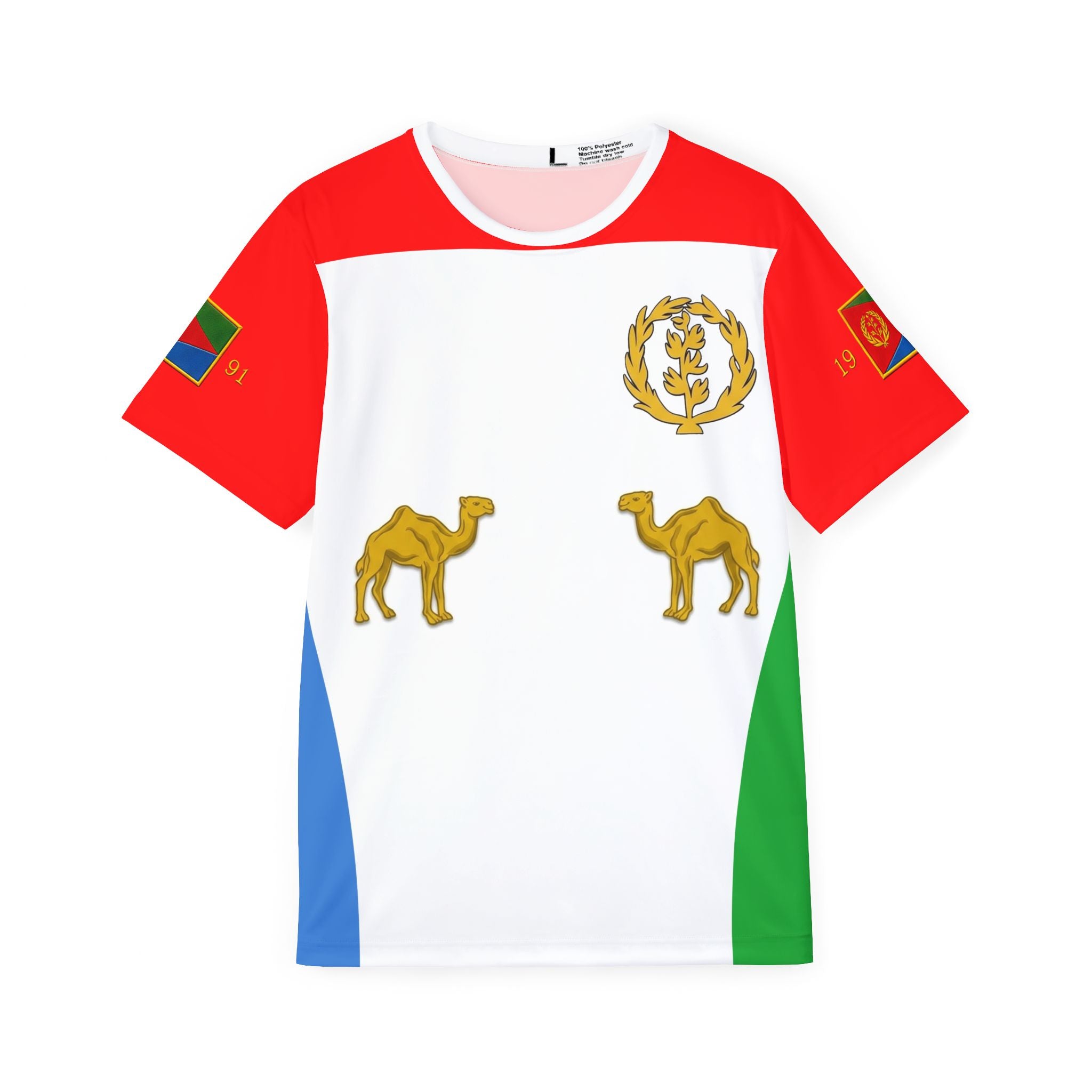 eritrea -Inspired Men’s Sports Jersey — Camel Crest ኤርትራ ማልያ